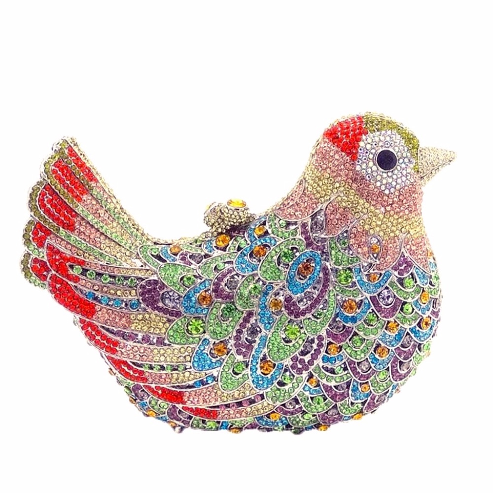 Crystal Bird Purse WEdding Graduation Gift!